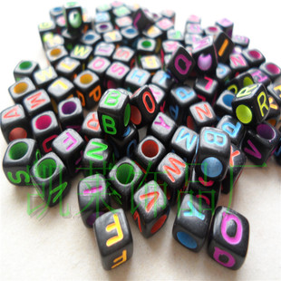 (Wholesale), children's beads with letters, accessories, DIY